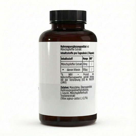 Mönchspfeffer - 240 vegane Kapseln