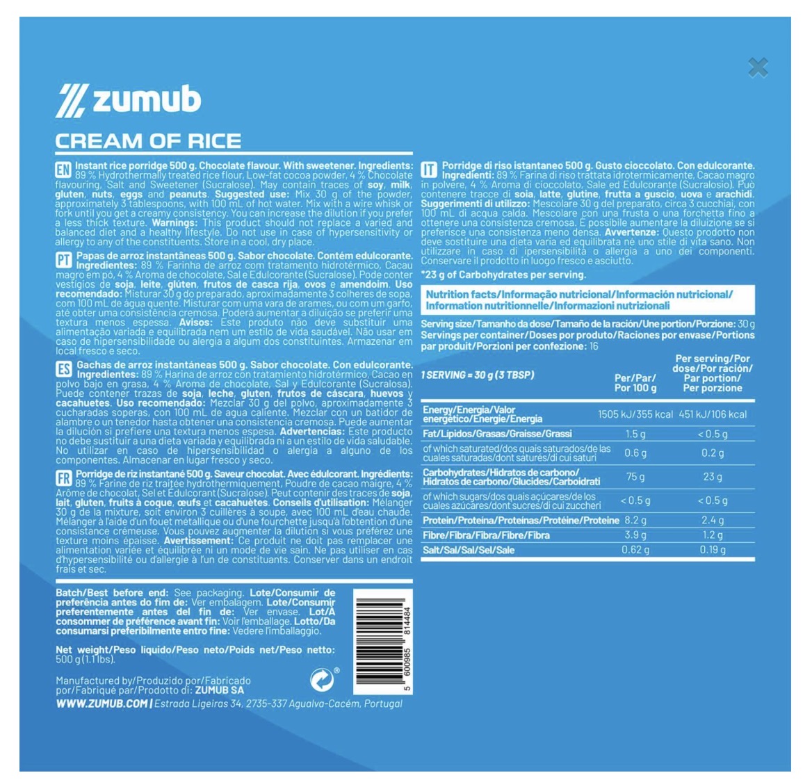 Crema de Arroz 1 kg