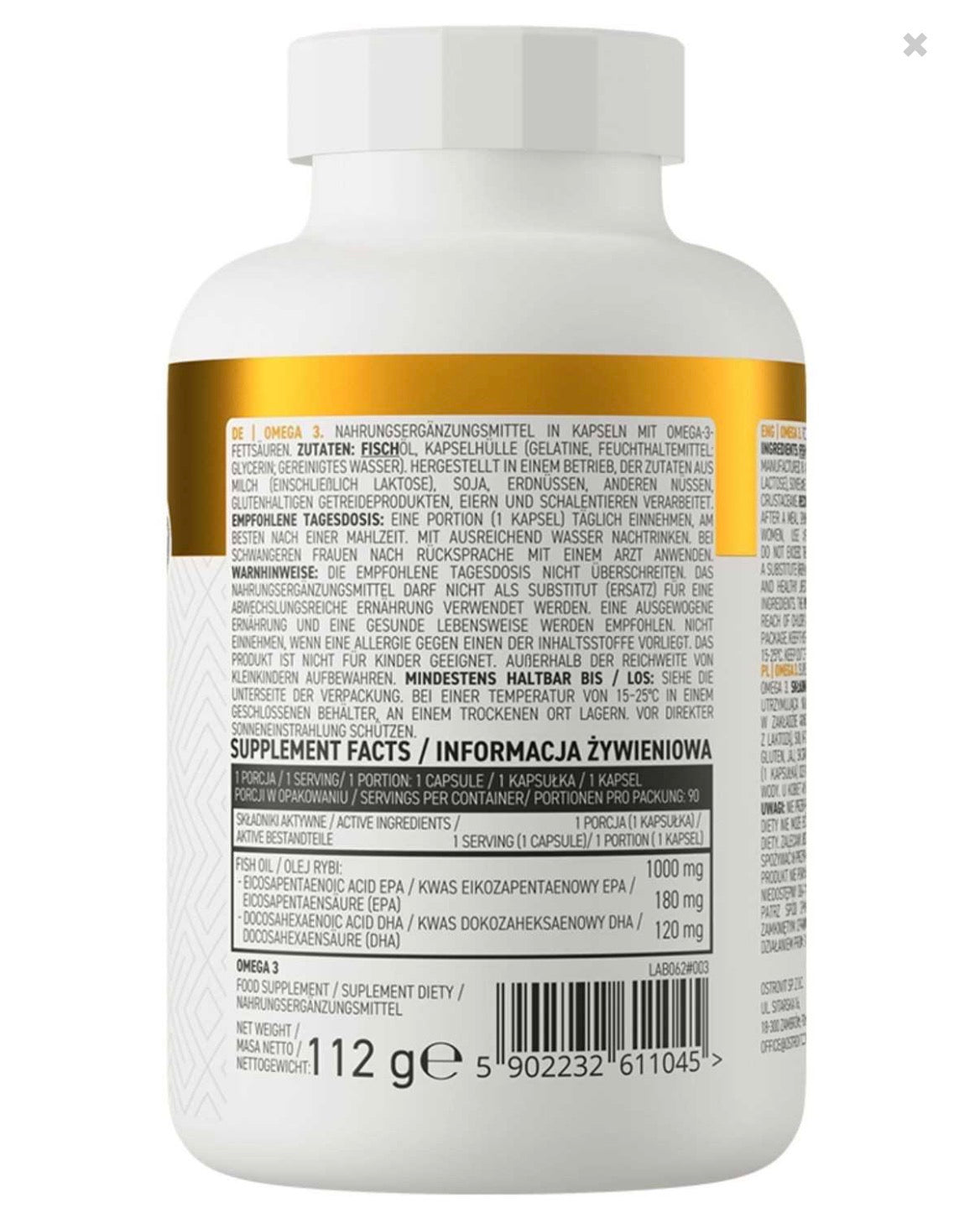 Omega 3 90 cápsulas