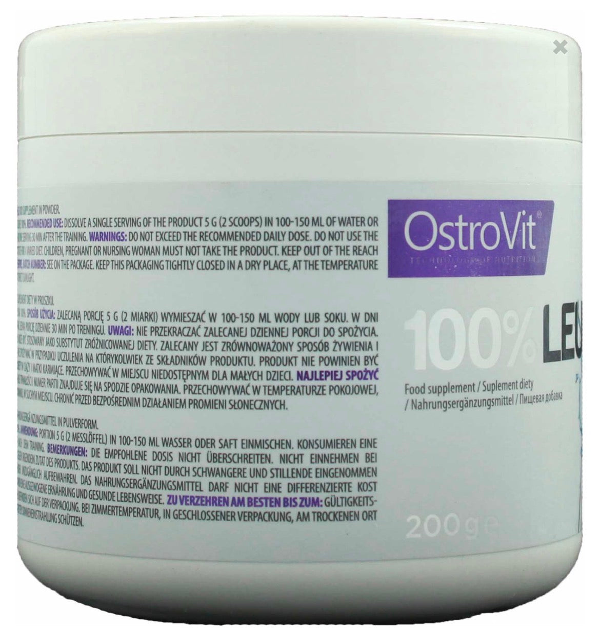 100% Leucina 200 g