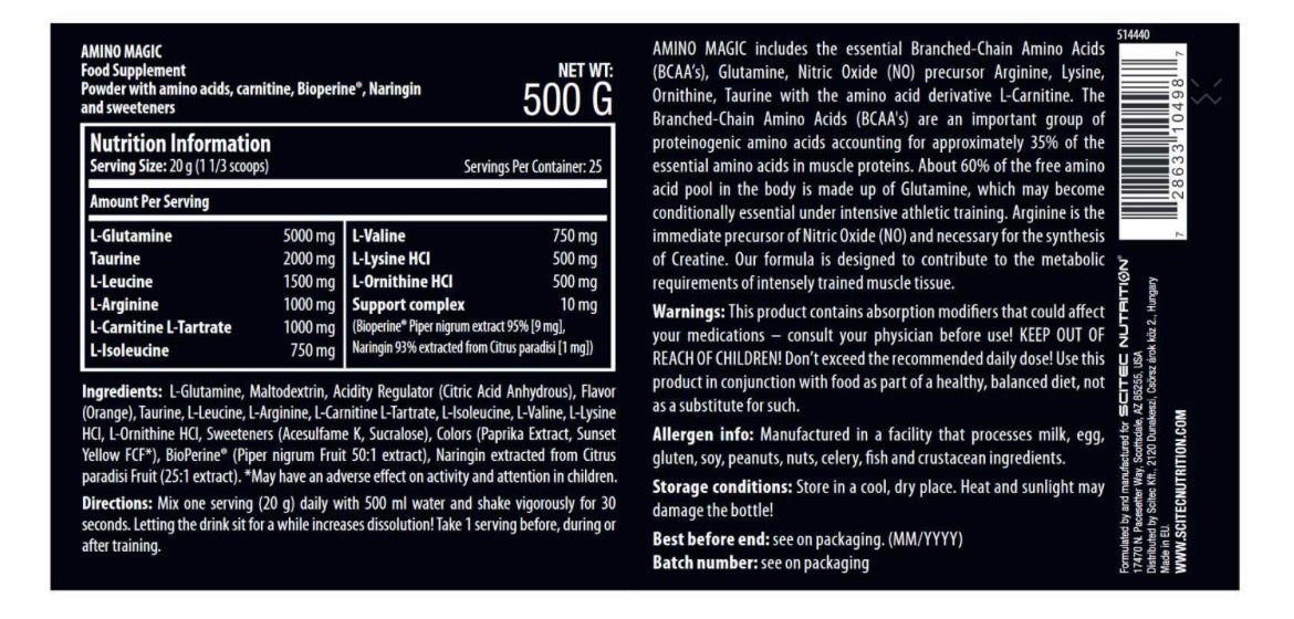 Amino Magic 500 g