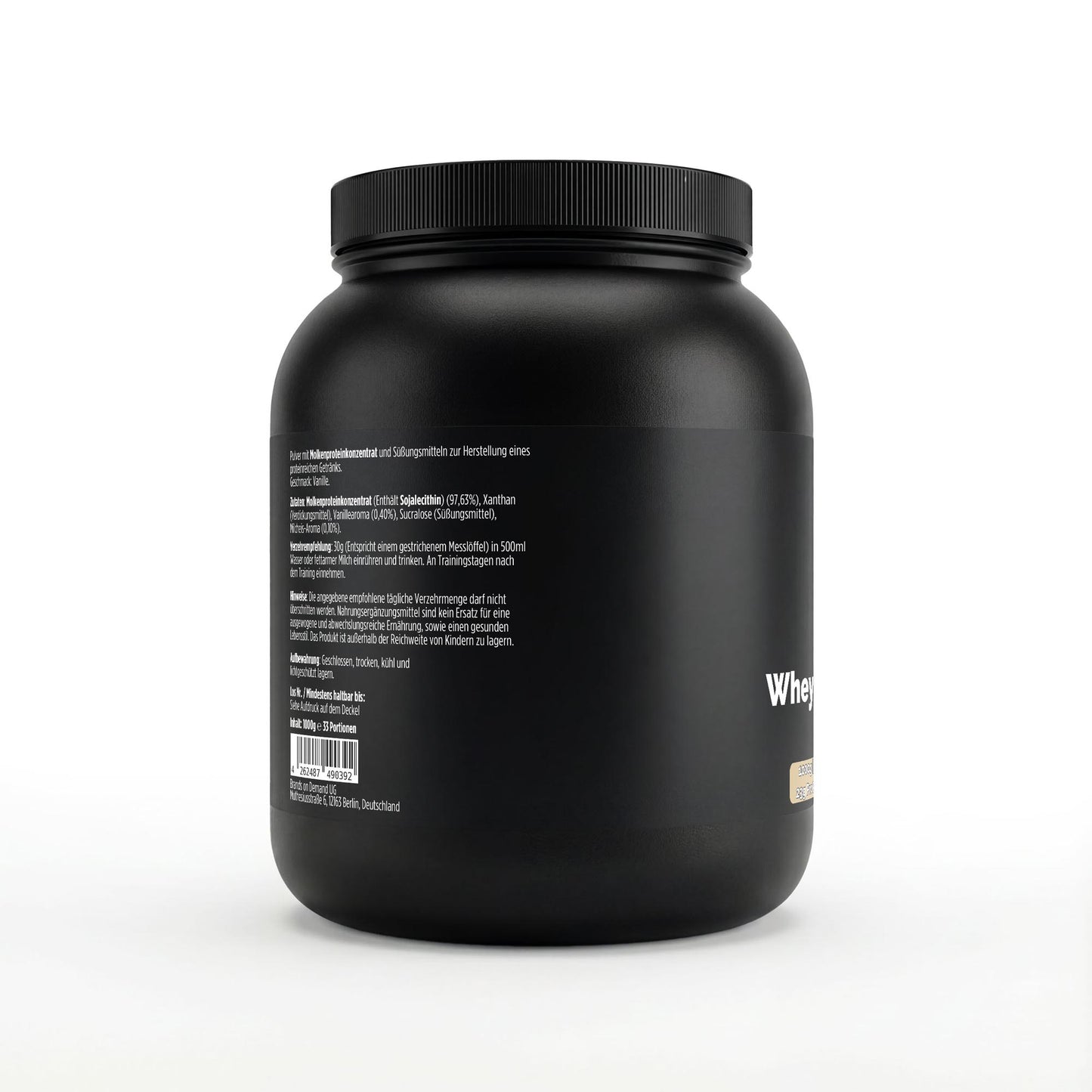 Proteína de suero de leche premium sabor Vainilla - 1000 g