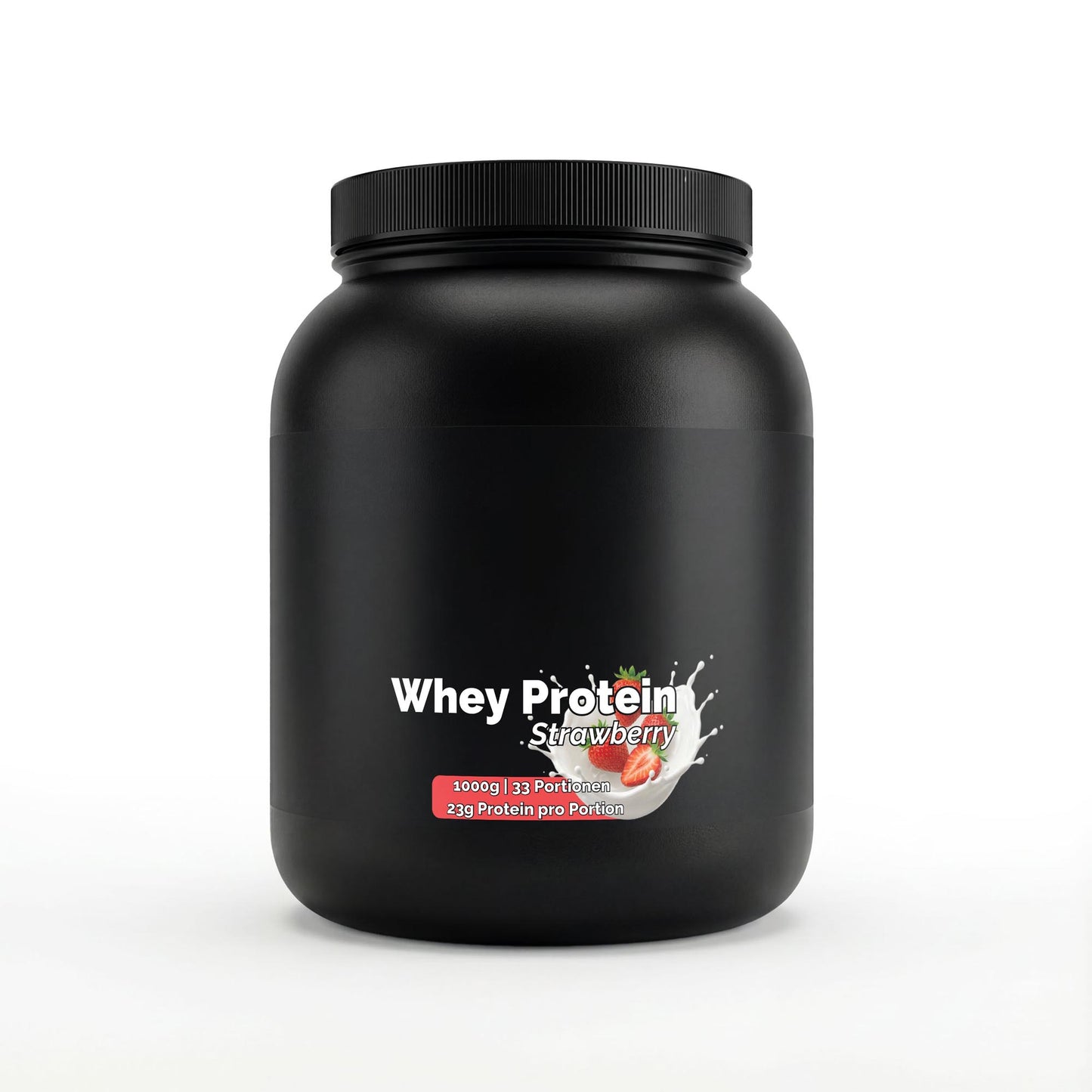 Proteína de suero de leche premium sabor fresa - 1000 g
