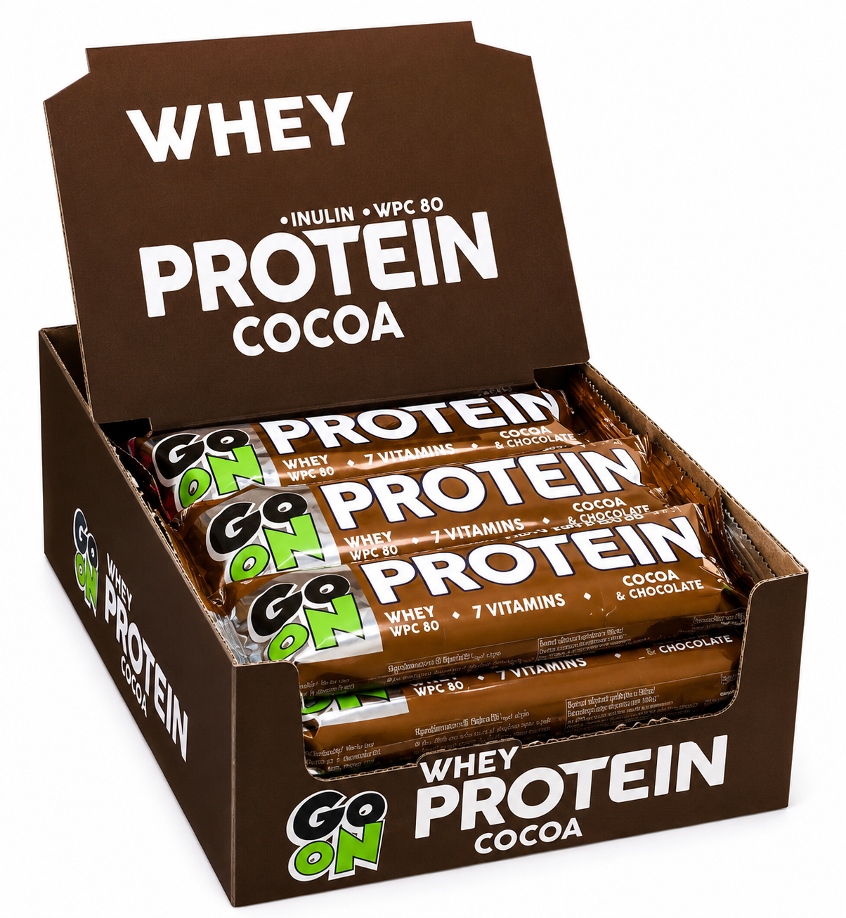 Barrita Proteínas Crujiente Go On! 50g