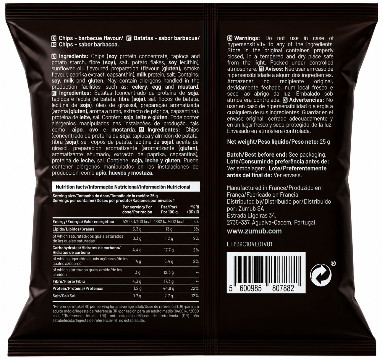 Protein Chips 25g