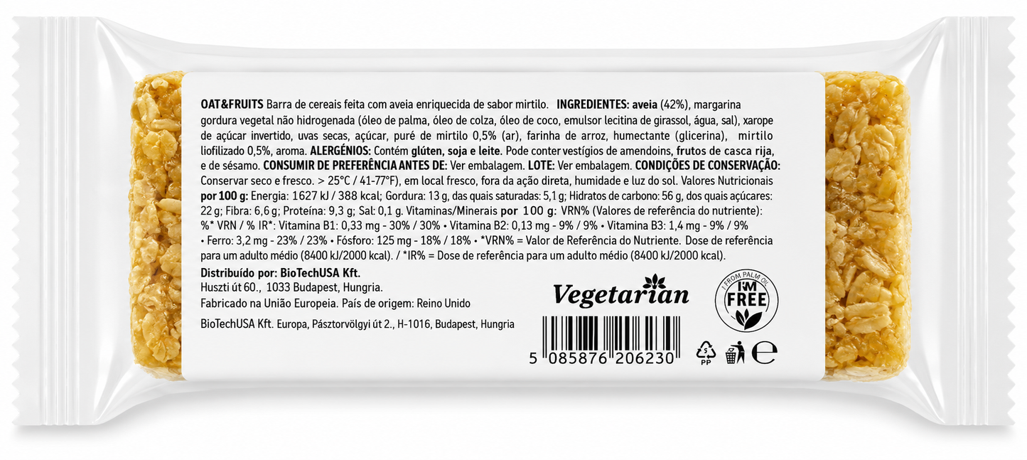 Avena y frutas 70 g