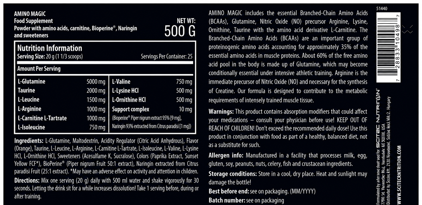 Amino Magic 500 g