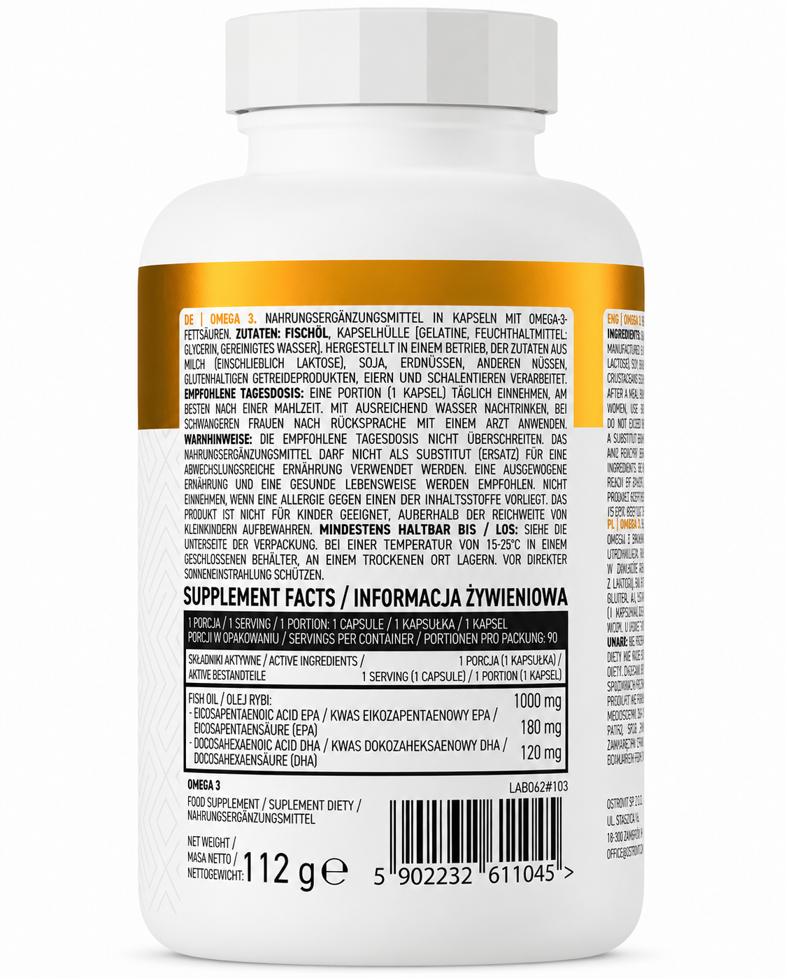 Omega 3 90 cápsulas