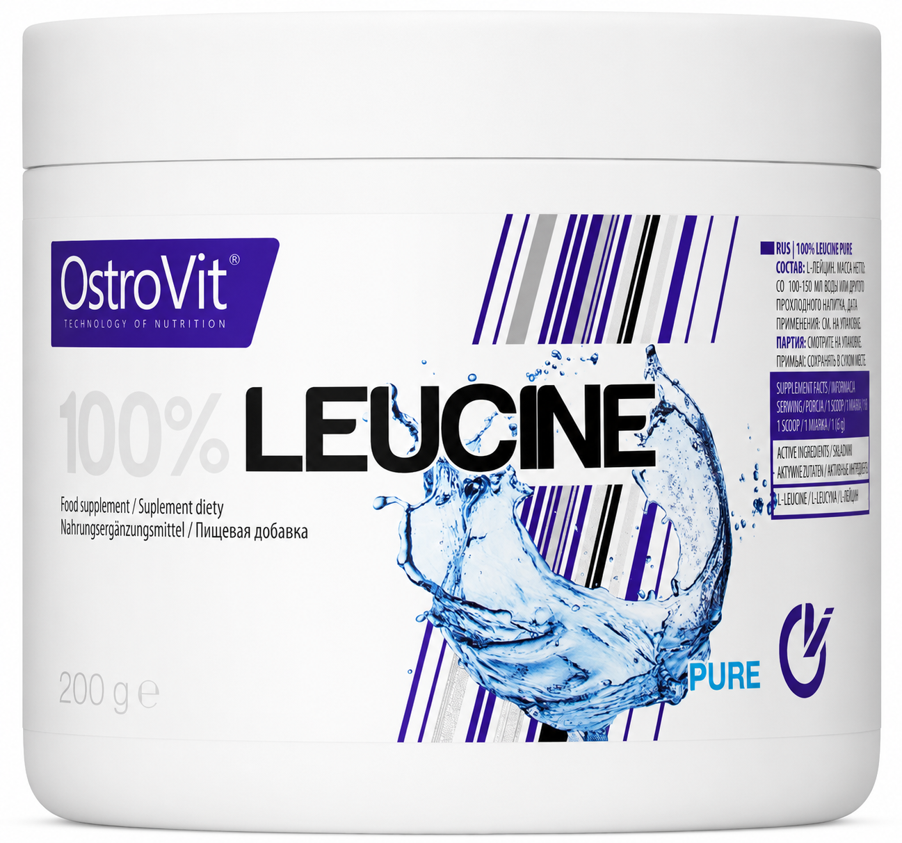 100% Leucina 200 g