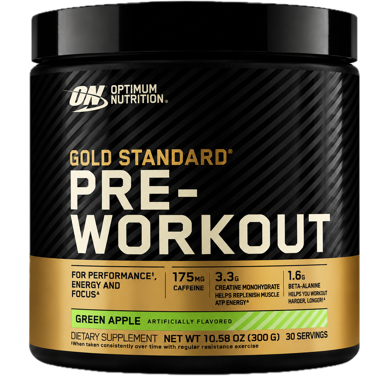Gold Standard Pre Entrenamiento Manzana Verde