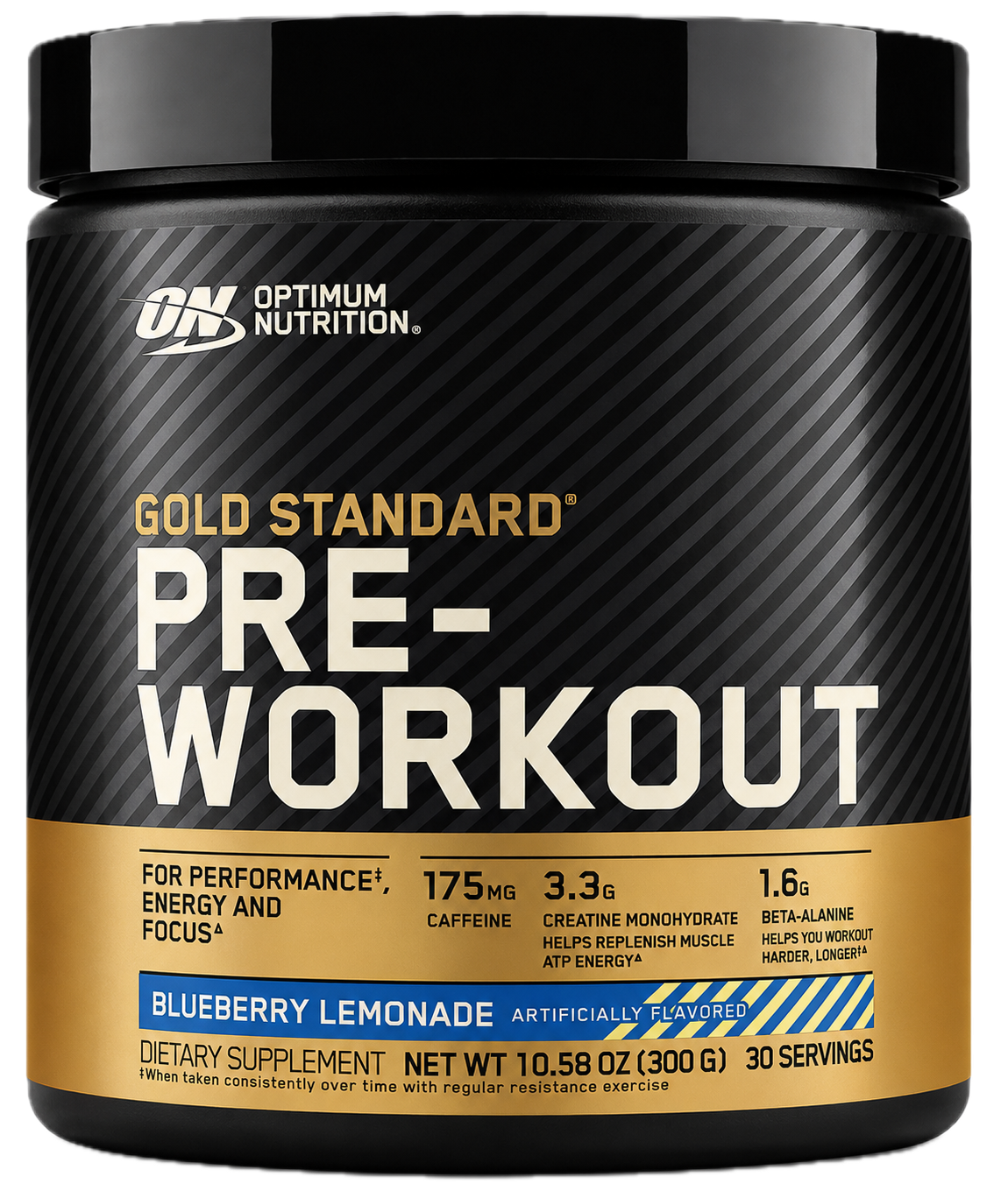 Gold Standard Pre Entrenamiento Arándanos