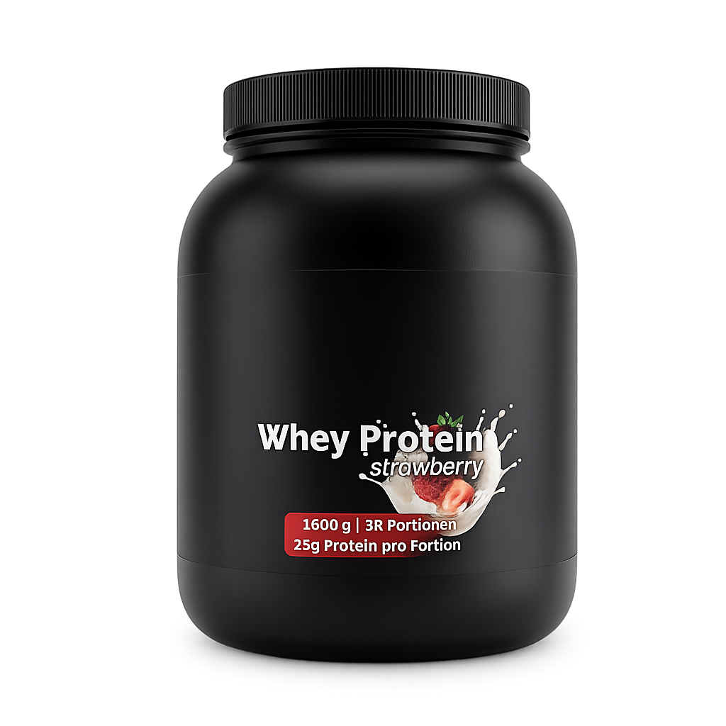 Proteína de suero de leche premium sabor fresa - 1000 g