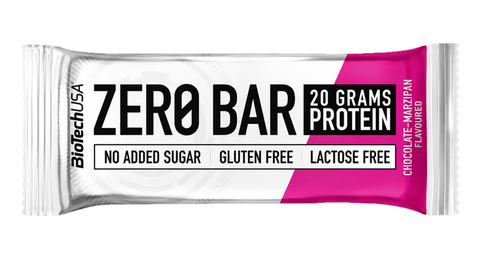 Zero Bar 50 g Chocolate Marzipan