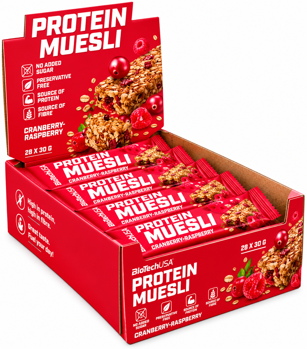 Barrita de proteínas Muesli 30 g