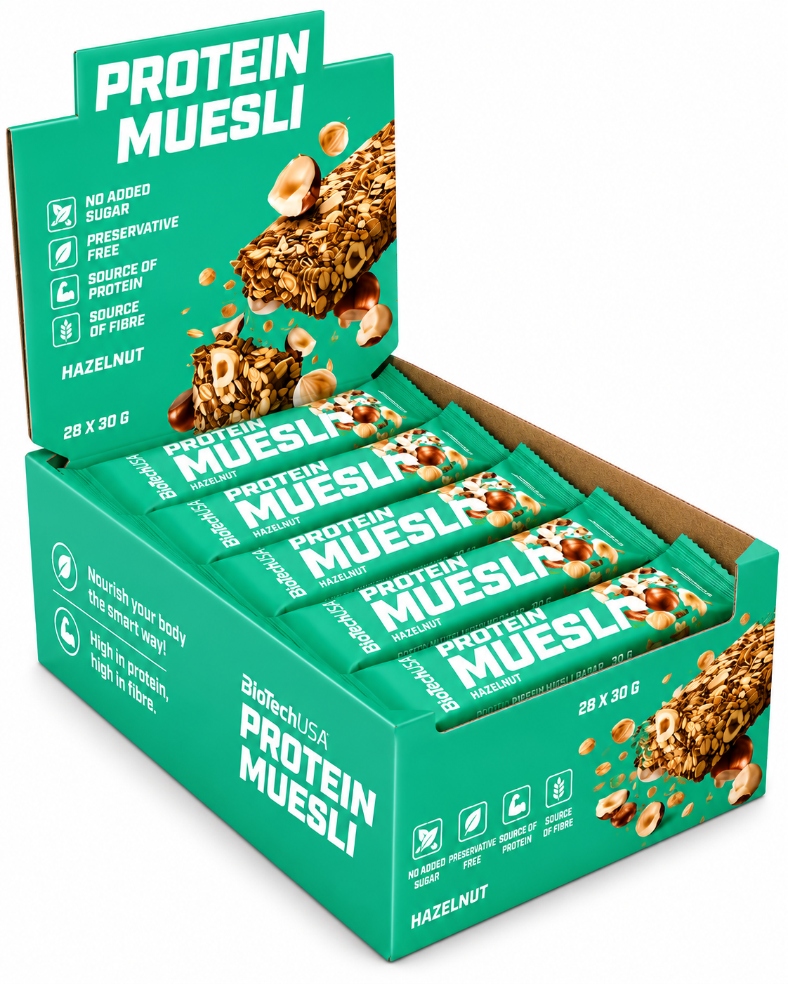 Barrita de proteínas Muesli 30 g