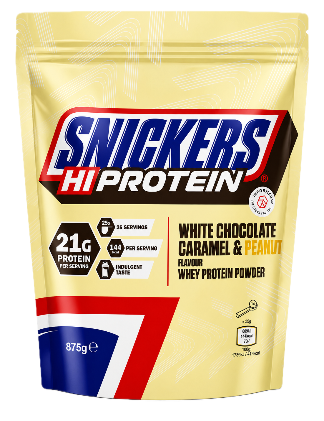 SNICKERS HIPROTEIN EN POLVO 875 G