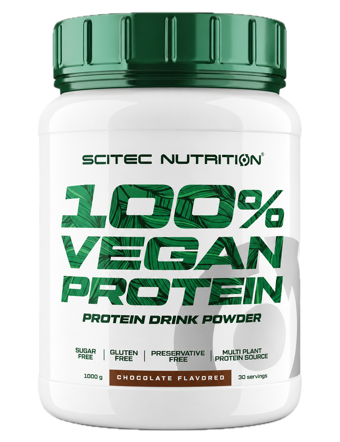 PROTEÍNA VEGANA 100% 1000 G SABOR CHOCOLATE