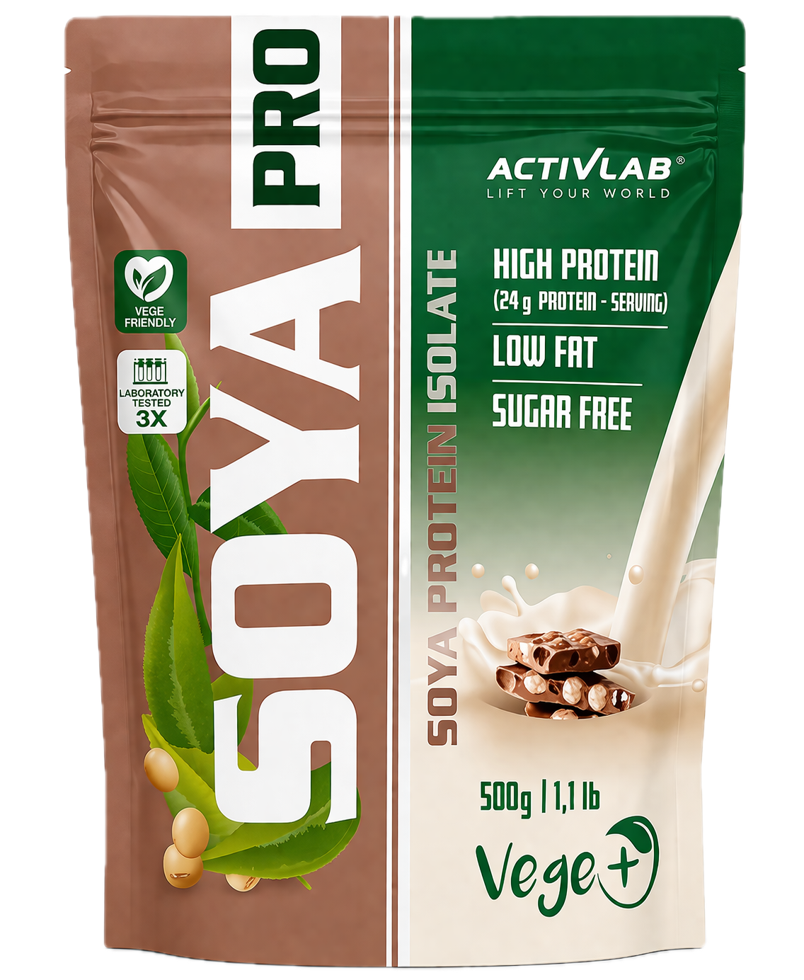 SOYA PRO - AISLADO DE PROTEÍNA DE SOJA 500G