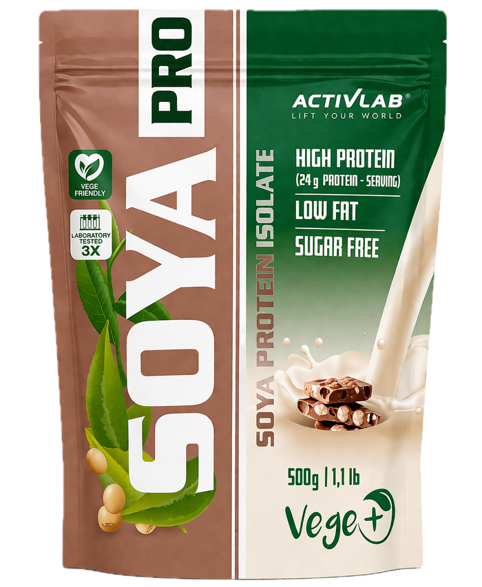 SOYA PRO - AISLADO DE PROTEÍNA DE SOJA 500G