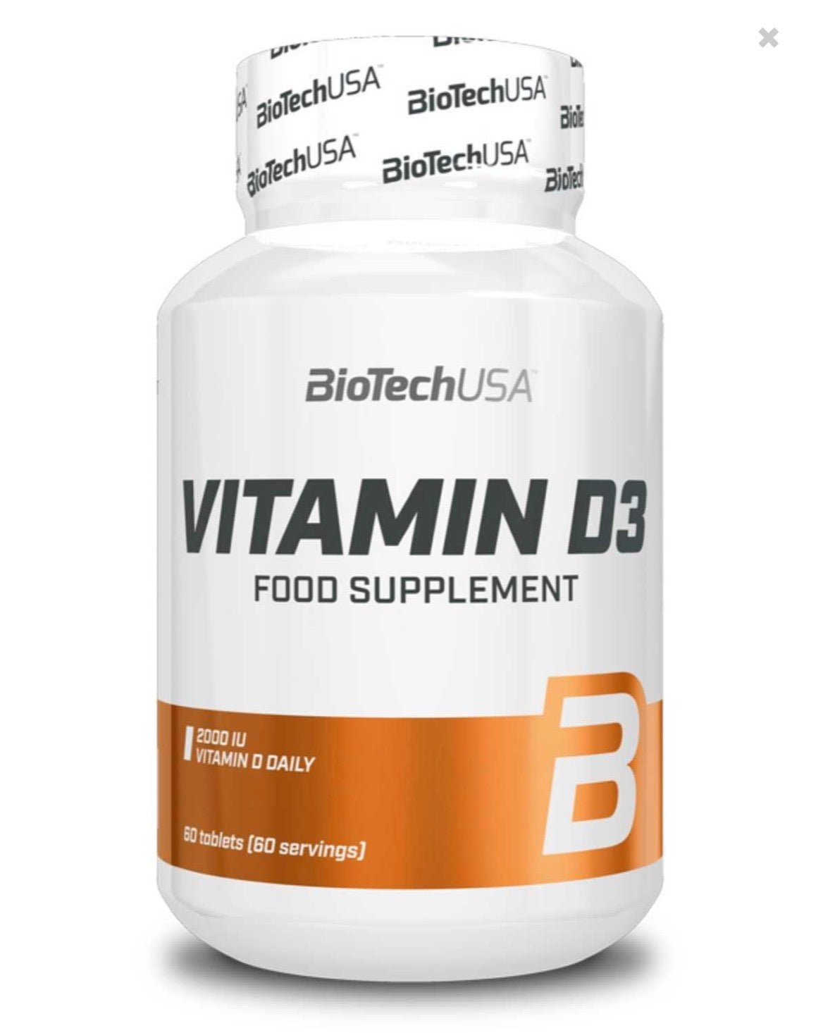 Vitamina D3 60 comprimidos