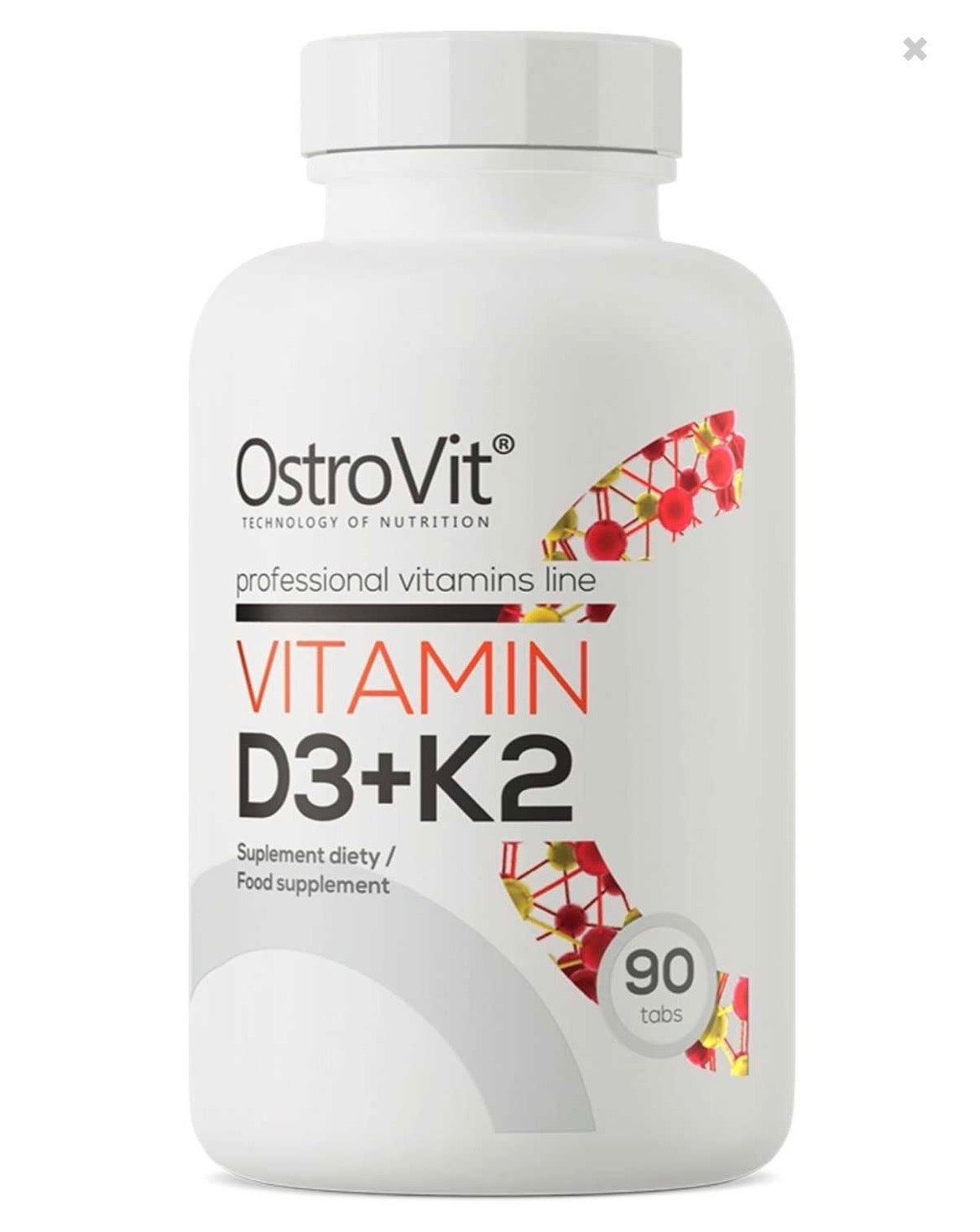 Vitamina D3 + K2 90 comprimidos