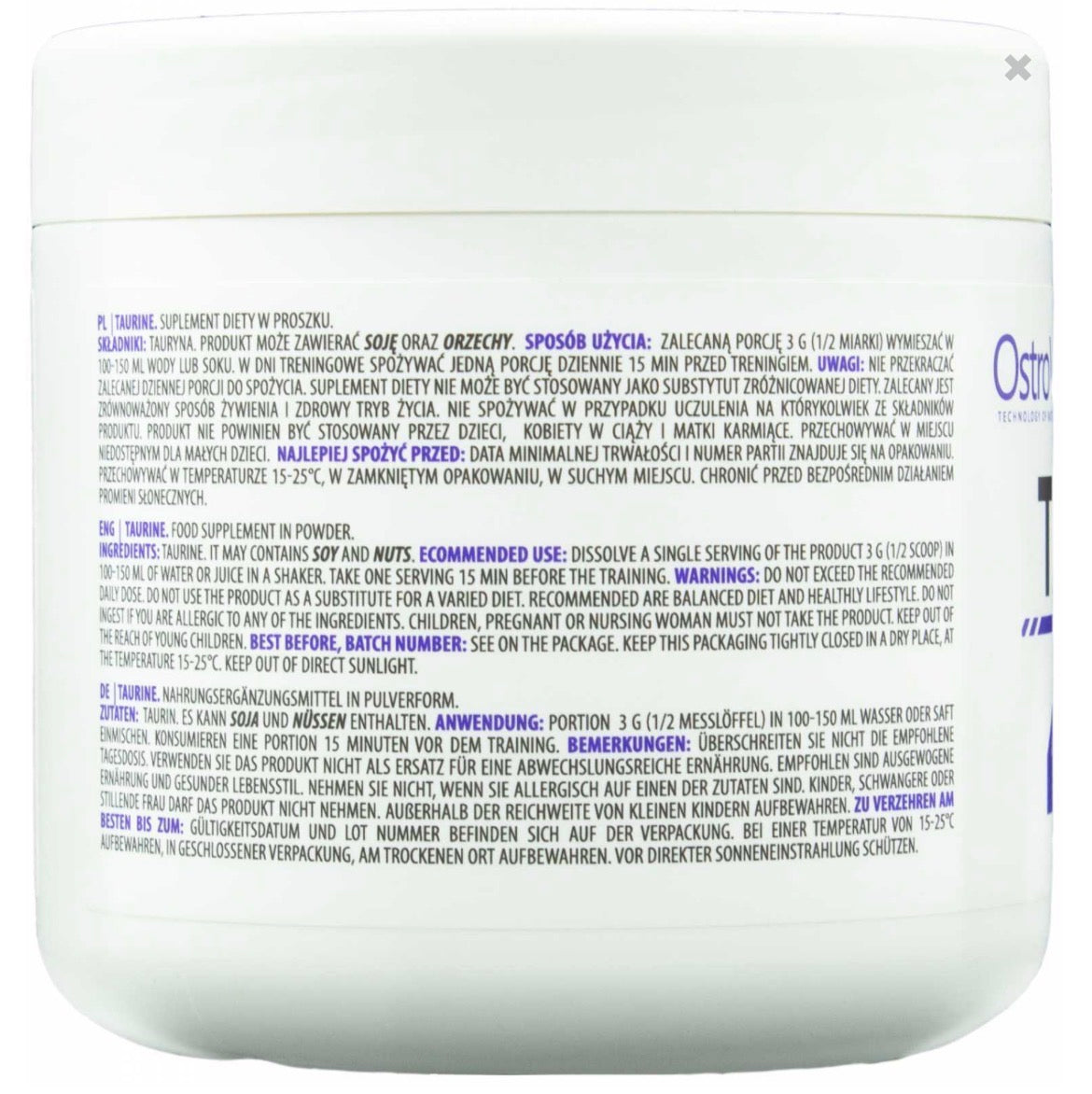 Taurina Pura Suprema 300 g