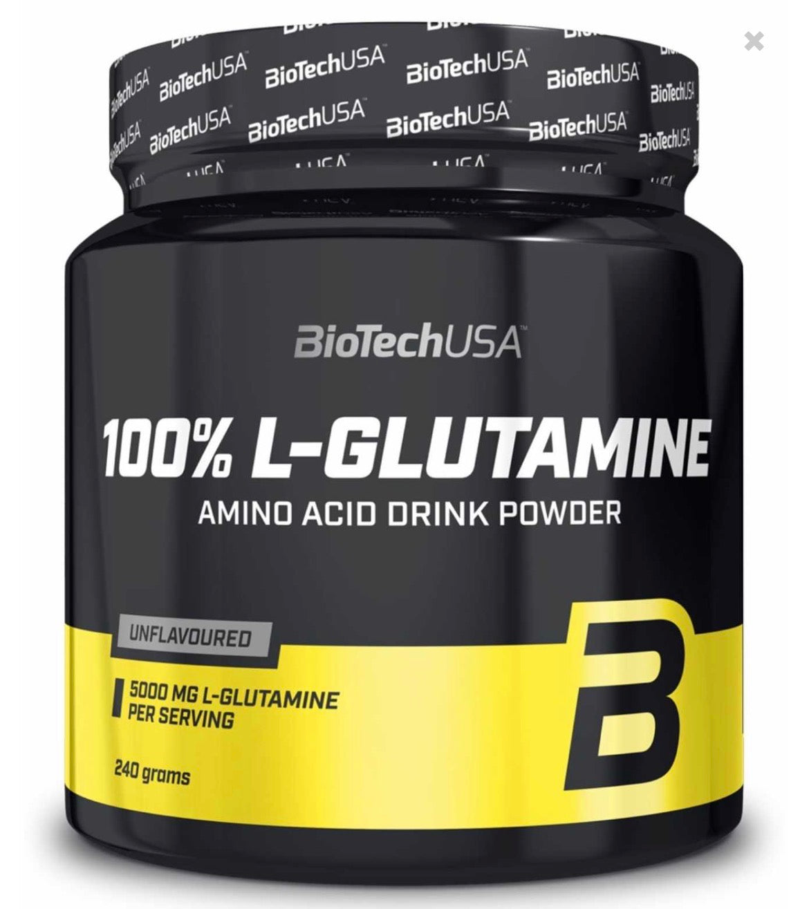 100% L-Glutamina 240 g