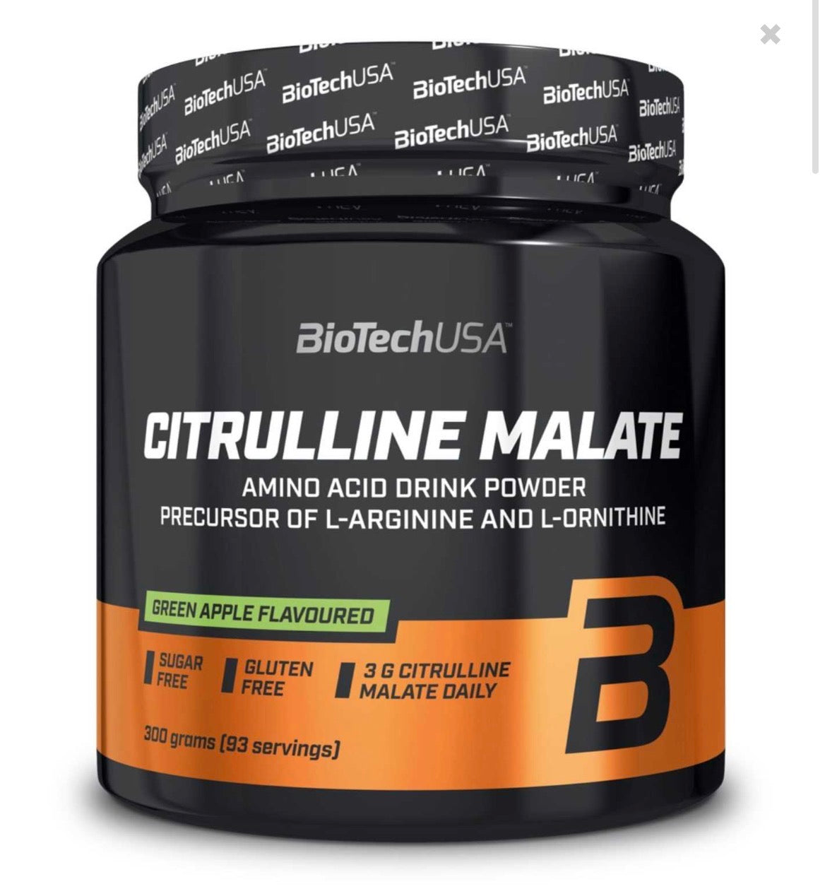 Citrulina-malato 300 Manzana verde