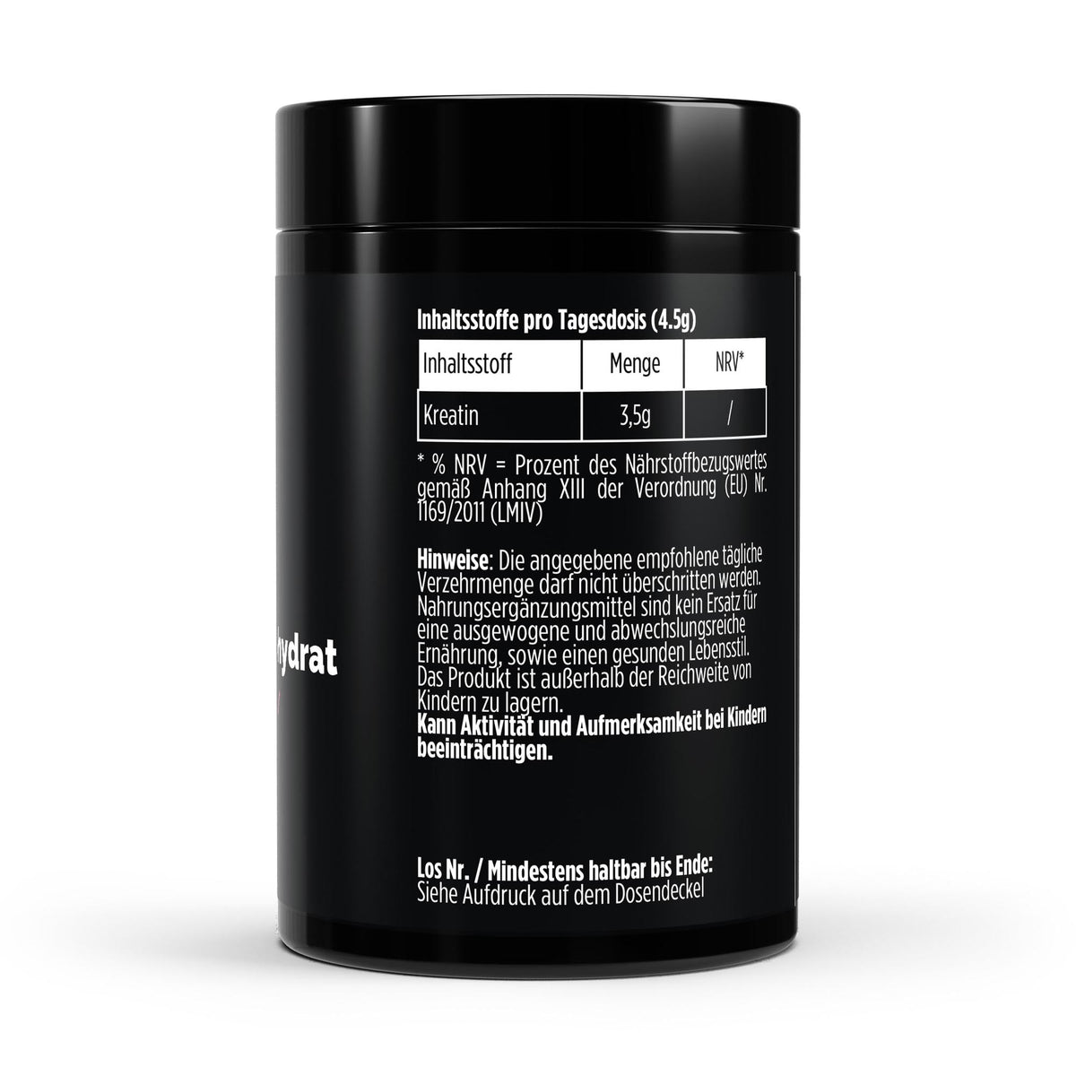 Monohidrato de creatina-Frambuesa 500g