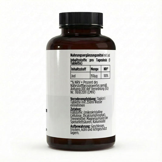 Jod - 180 vegane Tabletten